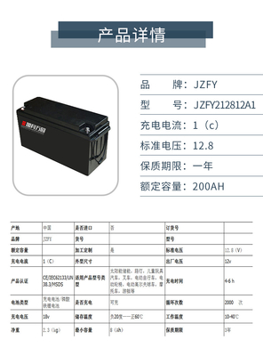 Batteria a ciclo profondo Lifepo4 24V, pacco batteria ad accumulo solare Lifepo4 100Ah
