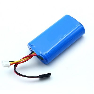 Litio Ion Battery Pack 6700mAh 18.5*36*66mm di 0.5C-2C 3.7V 1S2P 18650