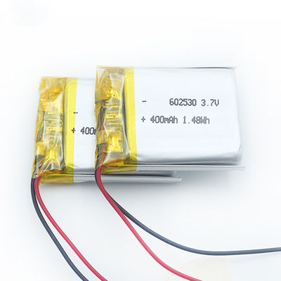Batteria ricaricabile del polimero del litio di Lipo 3.7v 450mah dello Smart Watch 602530