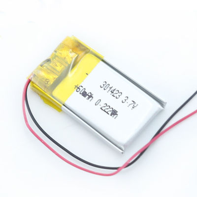 301423 batteria di 3.7v 60mah Lipo per illuminazione della cuffia avricolare di Bluetooth