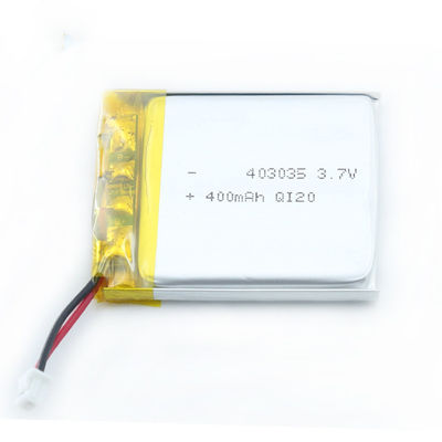 Batteria piana di Lipo di capacità elevata della batteria 0.1A-5A 403035 del polimero del litio di sicurezza