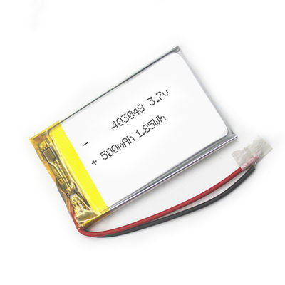 MSDS batteria piana ultra leggermente 403048 del polimero del litio da 3,7 volt