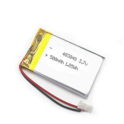 MSDS batteria piana ultra leggermente 403048 del polimero del litio da 3,7 volt