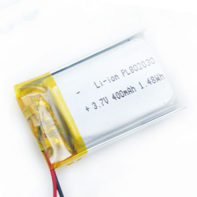 802030 batteria ricaricabile di Li Polymer Battery 3.7V 400mAh Lipo del CE del KC