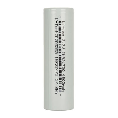 21700 litio Ion Battery di 4800Mah 3.7V